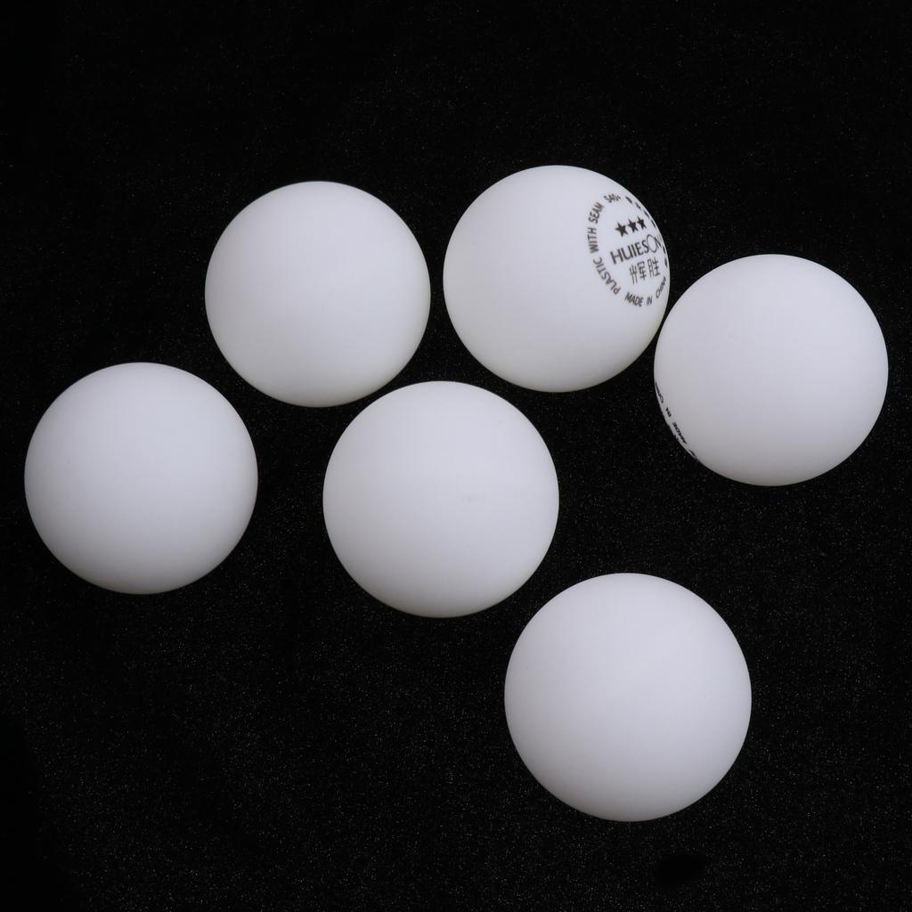 Ping Pong Ball Set - Drie Sterren Tafeltennisballetjes ABS Wit 40