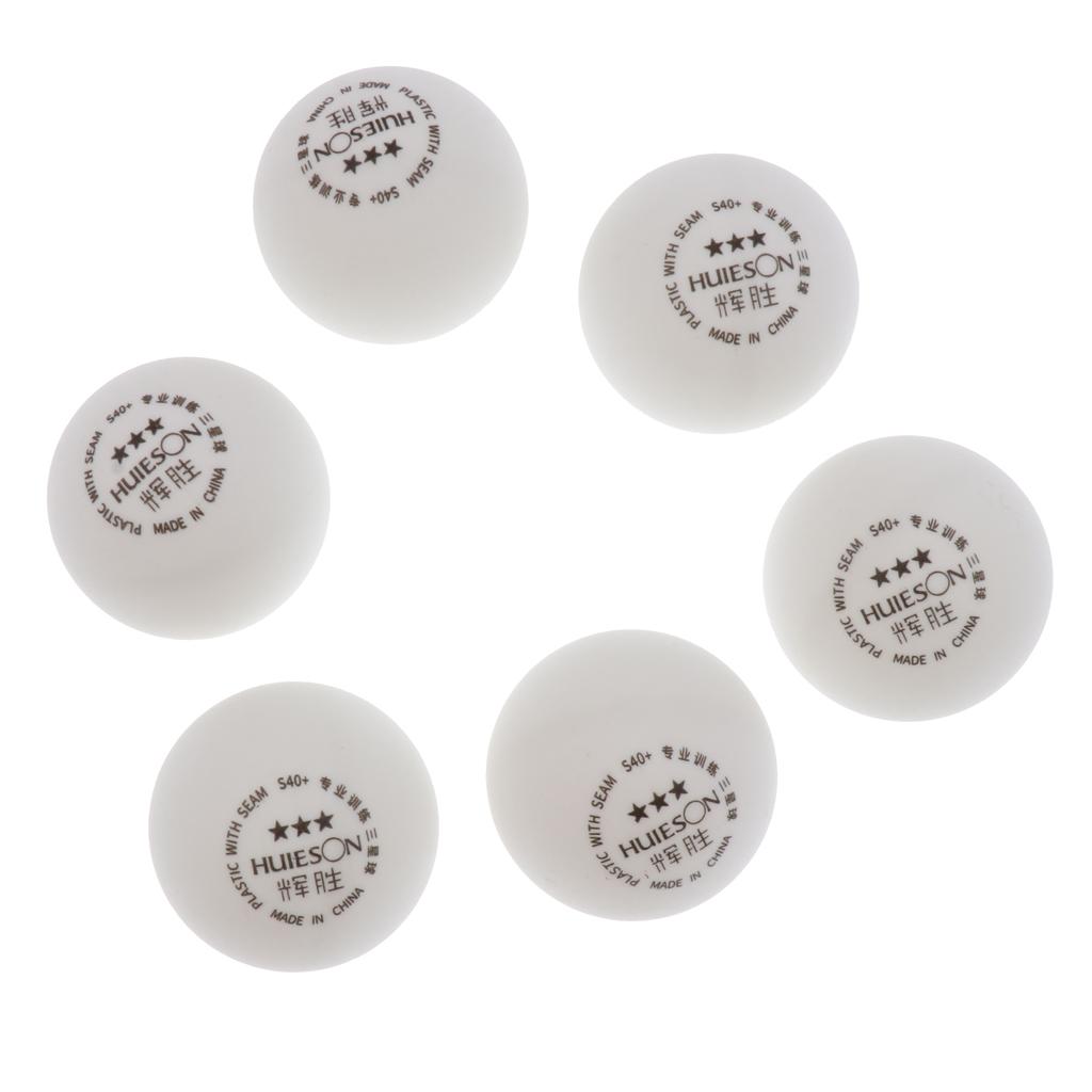 Ping Pong Ball Set - Professionele Tafeltennisballetjes 3-sterren ABS Witte Ping