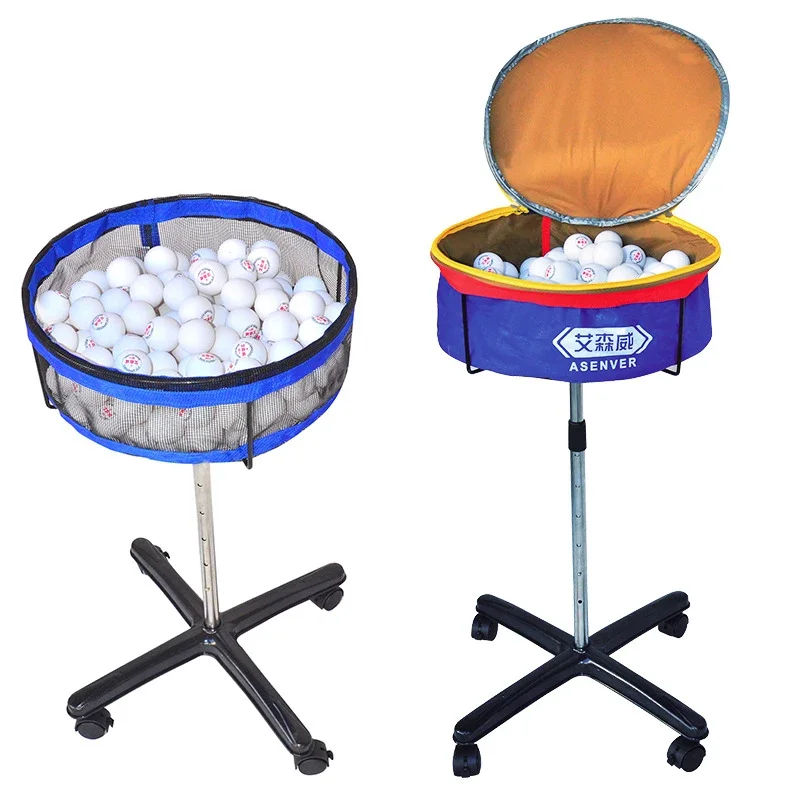 Ping Pong Ball Set - Mobiele tafeltennis opbergmand voor meerdere ballen,