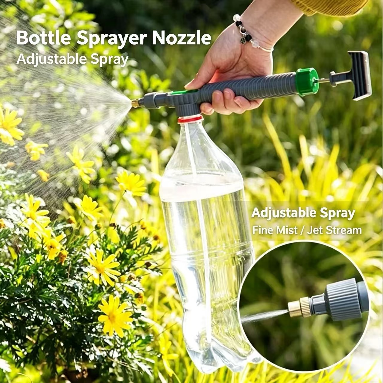 Sports Equipment Disinfectant Spray - Universele Pull Type Colafles Sproeiermondstuk Multifunctionele