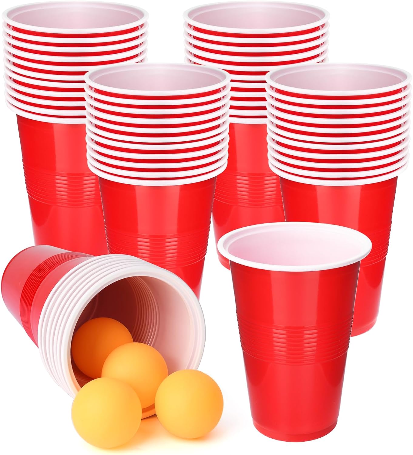 Ping Pong Ball Set - Cup Pong Game Set 22-delige 16