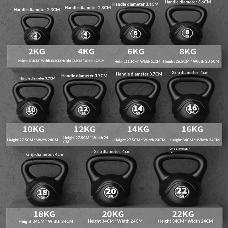 Sports Equipment Website - 2026 Fitness Verstelbare 8kg Kettlebell Ergonomische