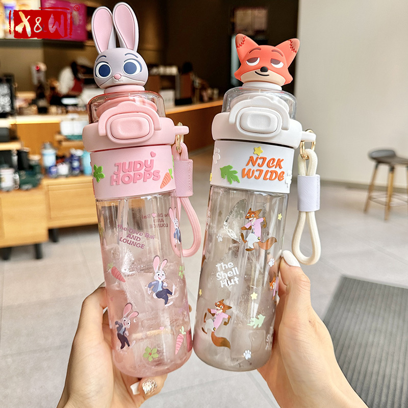 Xin Sports Equipment - X&W Zootopia Kinderwaterflessen 550ML Cartoon Judy
