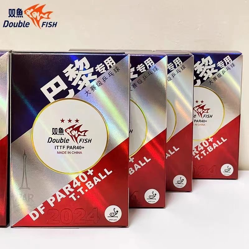 Ping Pong Ball Set - Originele Dubbele Vis DF PAR40+ Pingpongballen