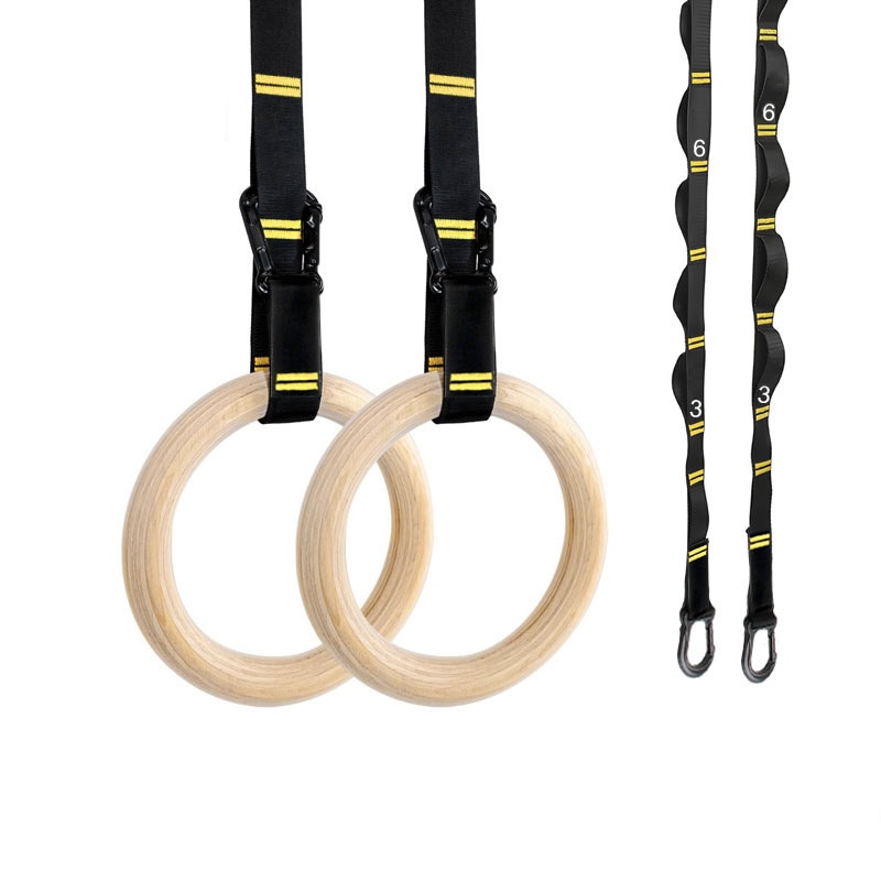 Sports Equipment Website - 28mm 32mm Pull-up Gymnastiekringen Hangende antislip