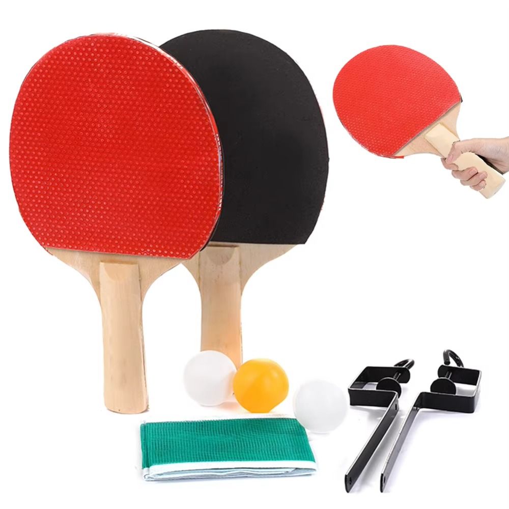 Ping Pong Ball Set - Met 3 ballen Tafeltennisset met gaasrek