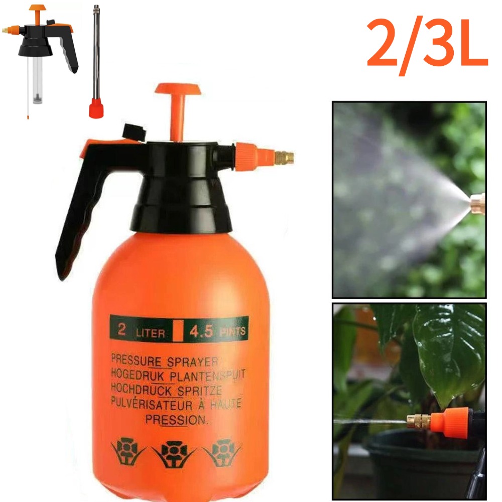 Sports Equipment Disinfectant Spray - 3/2L Handdrukspuitfles Tuinspuitkop & Verlengde Metalen