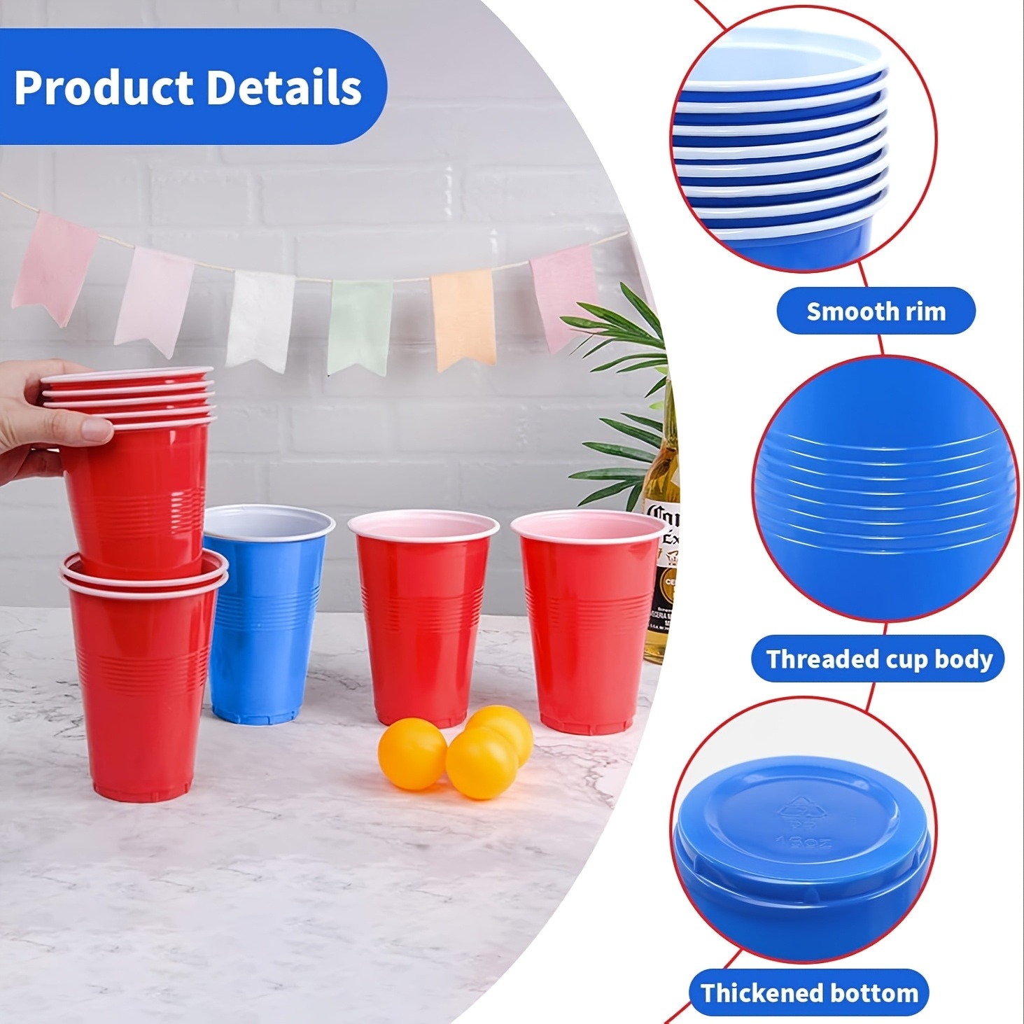 Bierpong-spelset & partybekers - Ping Pong Ball Set recensie en prijs