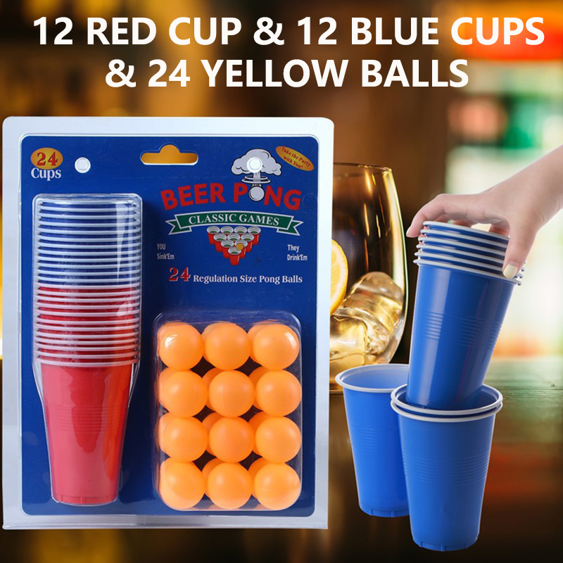 Bierpong-spelset & partybekers - Ping Pong Ball Set recensie en prijs
