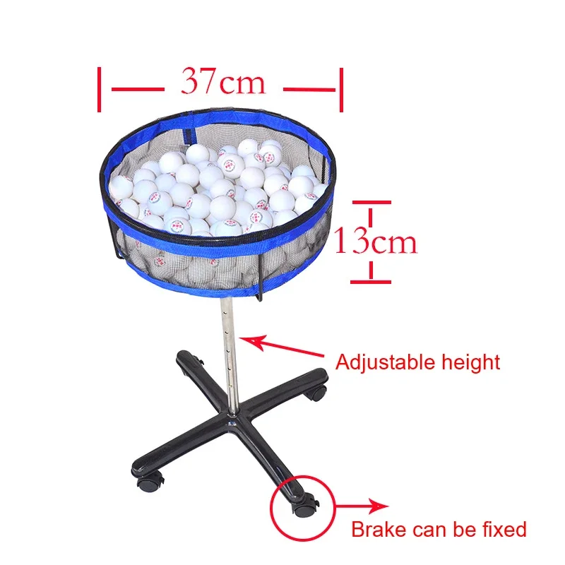Mobiele tafeltennis opbergmand - Ping Pong Ball Set recensie en prijs