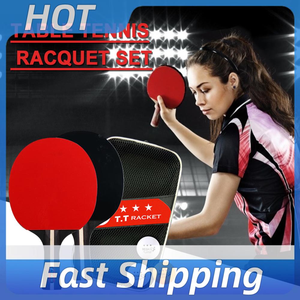 Tafeltennisset met 2 rackets & - Ping Pong Ball Set recensie en prijs