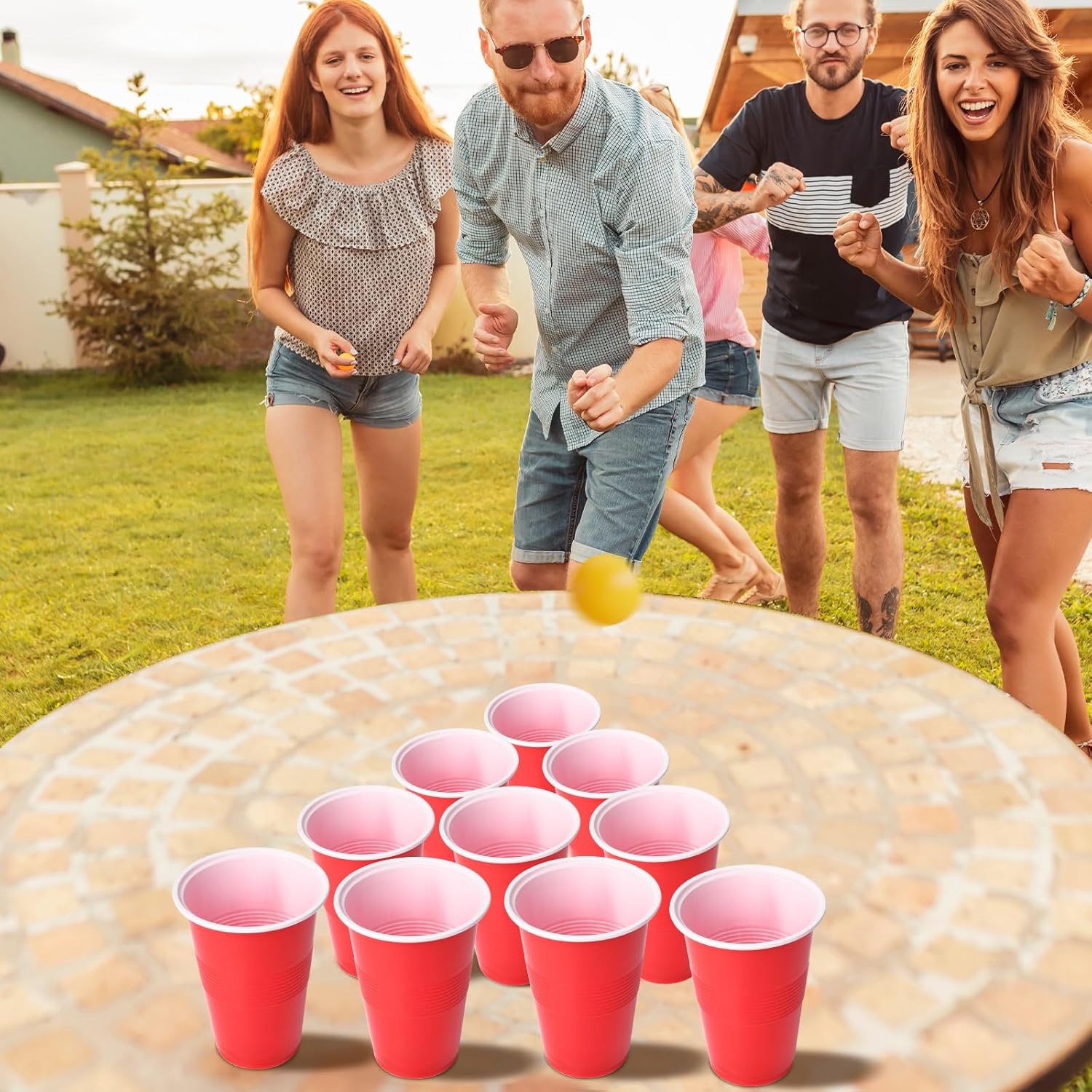 Cup Pong Game Set 22-delige 16 - Ping Pong Ball Set recensie en prijs
