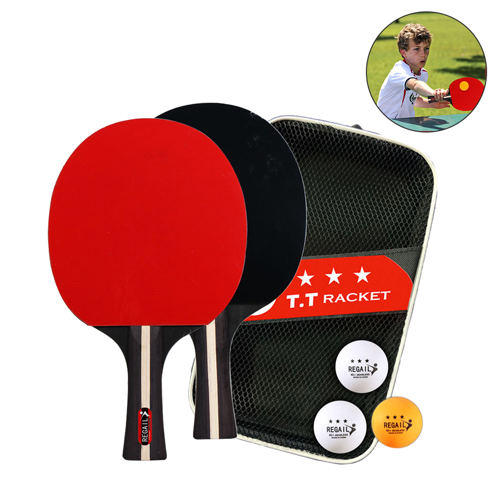 Tafeltennisracket, 2 rackets e - Ping Pong Ball Set recensie en prijs