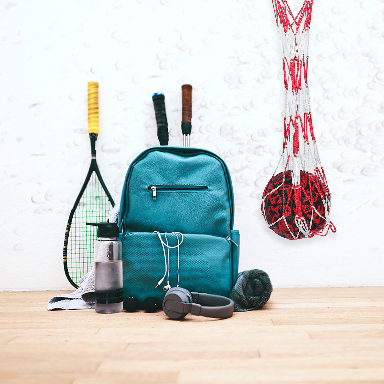Mesh Ball Opbergtas Draagbare  - Sports Equipment Basketball recensie en prijs