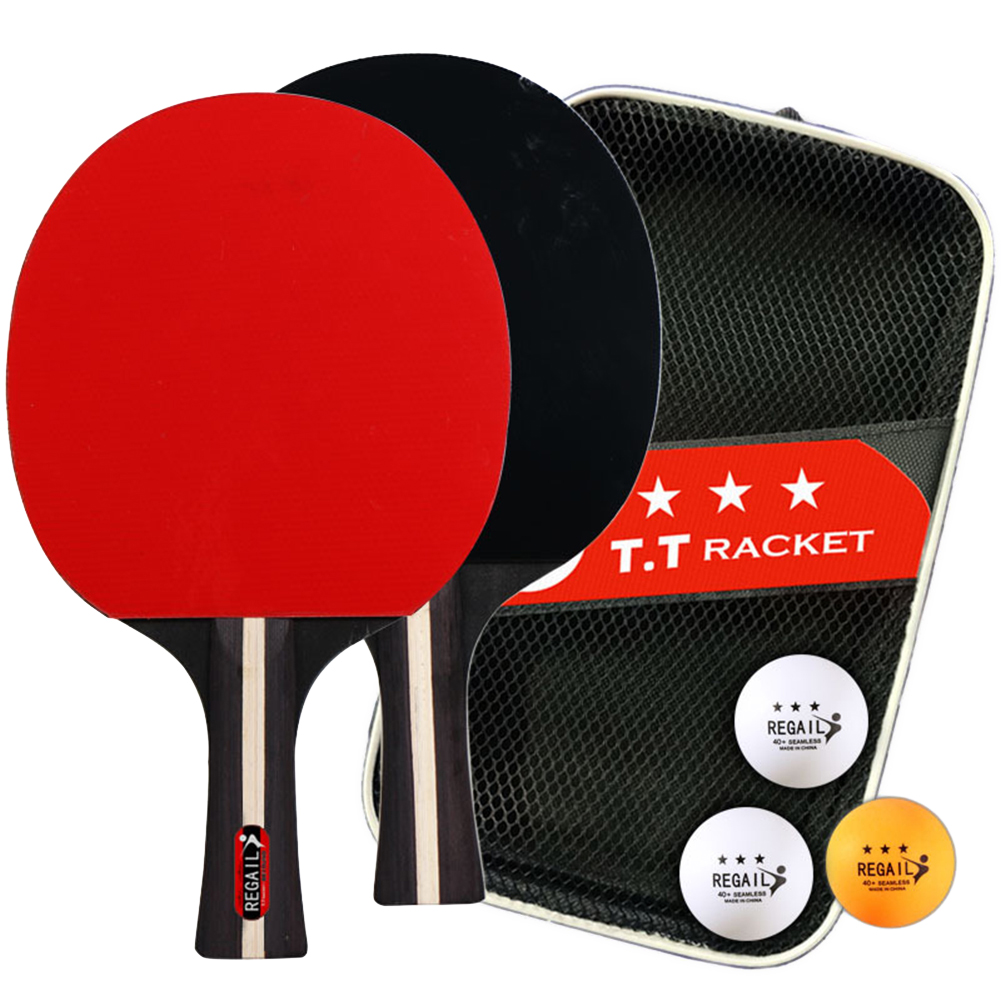 Tafeltennisbatjes 2 Rackets &  - Ping Pong Ball Set recensie en prijs