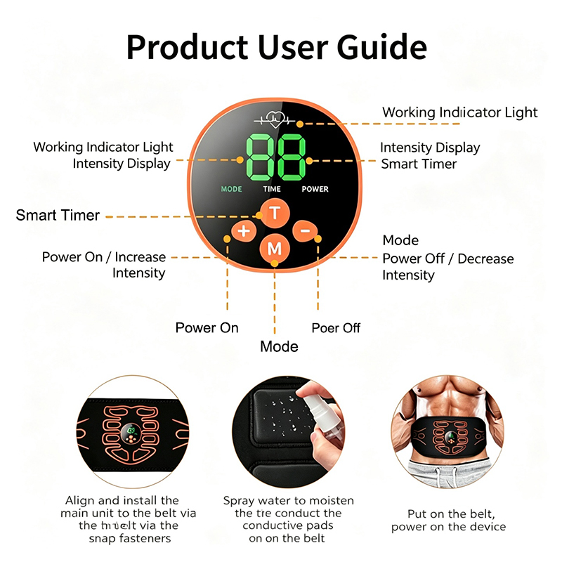 Abdominale Toning Belt Smart A - Sports Equipment Website recensie en prijs