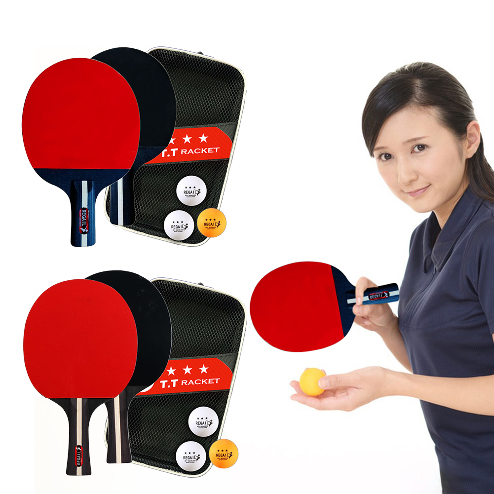 Tafeltennisbatjes Set: 2 Bats  - Ping Pong Ball Set recensie en prijs