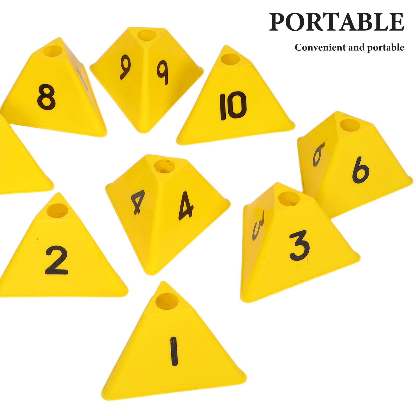 10 stuks voetbal trainingsmark - Sports Equipment Basketball recensie en prijs